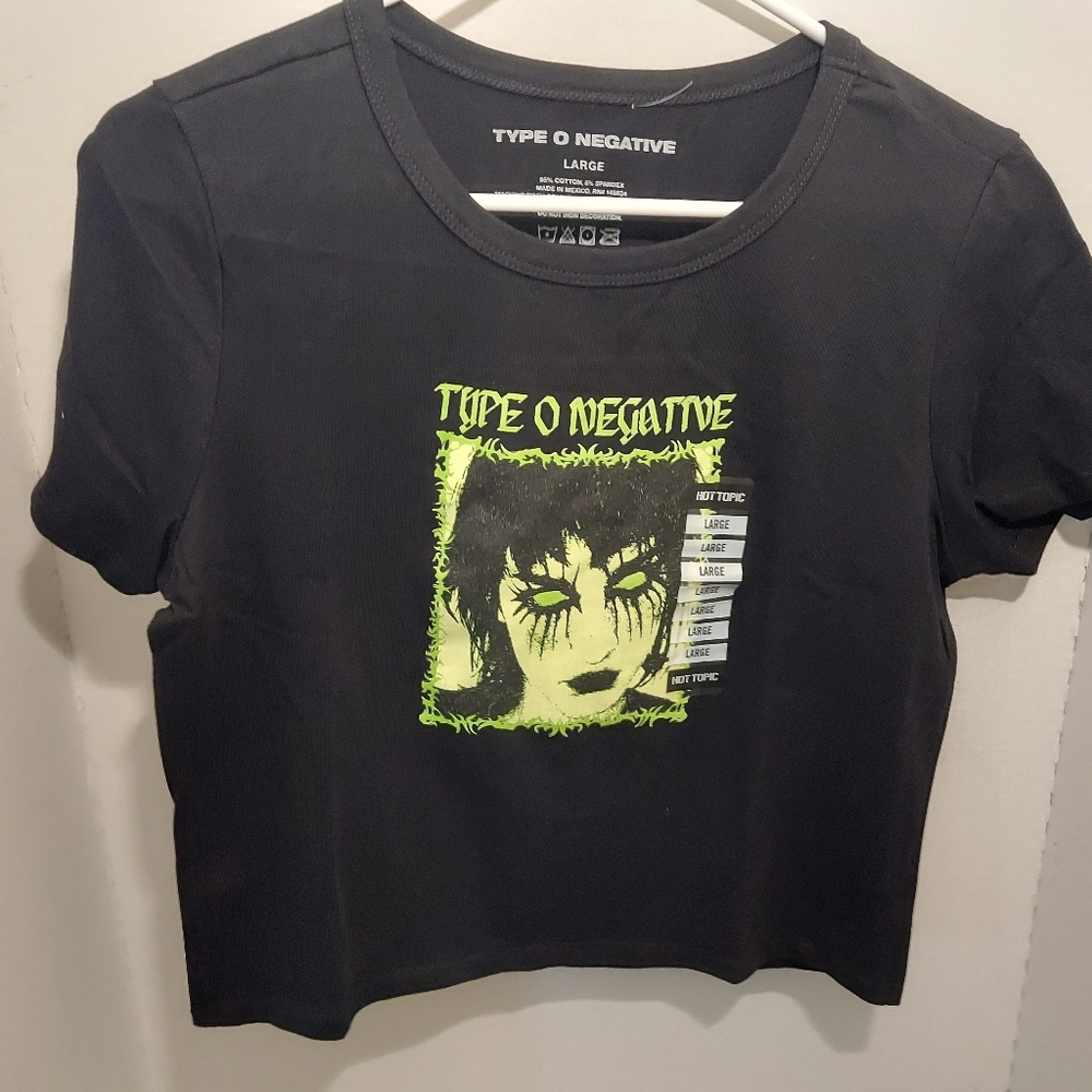 Type O Negative crop top type o negative tank top T Shirt Demon Eyes
